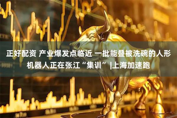 正好配资 产业爆发点临近 一批能叠被洗碗的人形机器人正在张江“集训” |上海加速跑